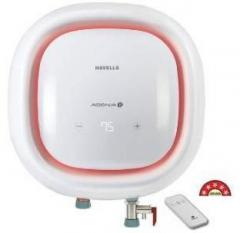 Havells 15 Litres Adonia R Digital 15 Liters With Remote ( WhiteRed) Storage Water Heater (White)