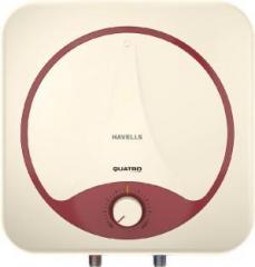 Havells 25 Litres Quatro Storage Water Heater (Ivory, Red)