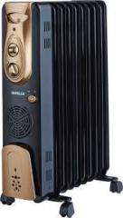 Havells OFR 9 FINS WITH FAN BLACK Oil Filled Room Heater