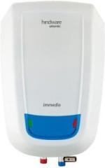 Hindware 5 Litres Atlantic Immedio 5L Instant Water Heater (White and Blue)