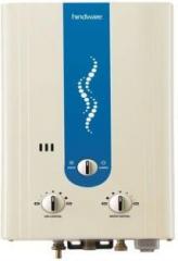 Hindware 6 Litres . capacity, plastic body. Storage Water Heater (White)