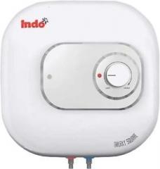 Indo 15 Litres Square Storage Water Heater (White)