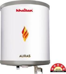 Khaitan 10 Litres Auras Storage Water Heater (White)