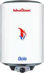 Khaitan 15 Litres Ocio Metal Storage Water Heater (White)