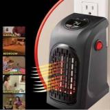 Kritam 400 Watt JIUT, UGCVDF Small Electric Handy all Electric Handy Compact Plug in||The Wall Outlet Space Heater Garage Bathroom Home||Handy Air Warmer Blower Adjustable Timer Digital Display for Office/Camper Room Heater