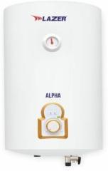 Lazer 25 Litres ALPHA Vertical Glassline 5 Star Storage Water Heater (White)