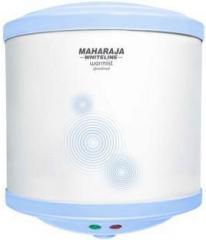 Maharaja 15 Litres WARMIST WATER GYSER Whiteline Storage Water Heater (White and Blue)