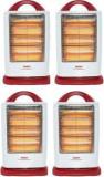 Maharaja Whiteline HH 100 Lava Pack Of 4 Halogen Room Heater