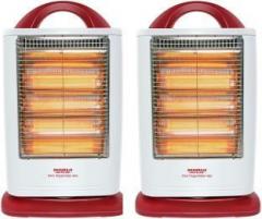 Maharaja Whiteline HH 100 pack of 2 Halogen Room Heater