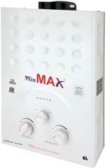 Minmax 6 Litres super Gas Water Heater (White)