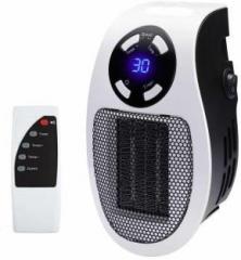 Mixen Smart Space Room Wall Outlet Plug in Handy Mini Heater Fan Room Heater