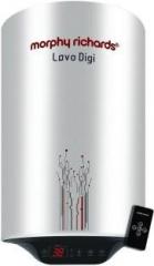 Morphy 15 Litres Lavo Digital with Remote Digi Richards Storage Water Heater (White)