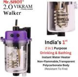 Mr Shot 1 Litres 2.O Vikram Walker Transparent Model Mr.SHOT Instant Water Heater (Purple)