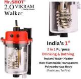 Mr Shot 1 Litres 2.O Vikram Walker Transparent Model Mr.SHOT Instant Water Heater (Red)