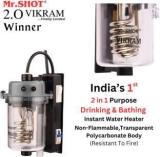 Mr Shot 1 Litres 2.O Vikram Winner Transparent Model Mr.SHOT Instant Water Heater (Grey)