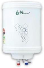 Natures 25 Litres 5 Star with Advanced 3 Level Safety Storage Water Heater (White)