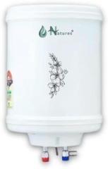 Natures 6 Litres 5 Star with Advanced 3 Level Safety Storage Water Heater (White)