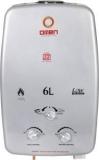 Omen Changing Lives 66 Litres Made For Kitchen & Bathroom Gas Water Heater (White)