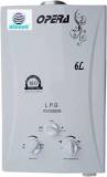 Opera 6 Litres Alex Wh Geyser Gas Water Heater (White)