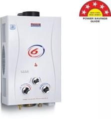 Padmini 6 Litres Flora 6L | 8 Bar High Pressure Rating| Made for Kitchen Instant Water Heater (White)