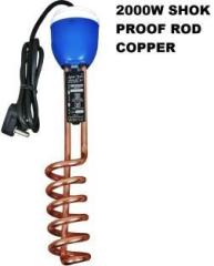 Pawr 2000 Watt electric shok proof Shock Proof immersion heater rod (water)