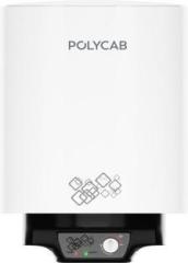 Polycab 10 Litres Celestia 5 Star | Glasslined Coated Tank | Free Installation Storage Water Heater (White)