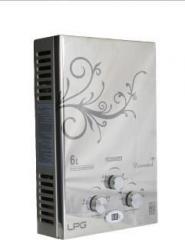 Power 6 Litres Power Hot Diamond Instant 6L HOT Gas Water Heater (White)