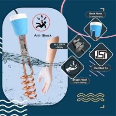 Pure Watt 2000 Watt ISI Mark Shock Proof & Water Proof PWE011 Brass Shock Proof Immersion Heater Rod (Water)