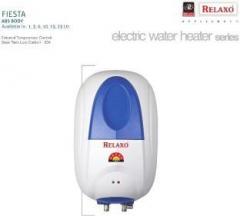 Relaxo 1 Litres Fiesta ABS Body Electric Water Heater (Ivory)