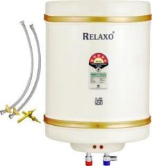 Relaxo 25 Litres Fiesta Pro Automatic Auto Cut Off with Installation Kit Storage Water Heater (Ivory)