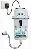 Renumax 1 Litres Instant portable geyser for use home Instant Water Heater (White)