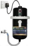 Ruchi World 1 Litres Light Weight ||Shock Proof||Rust Proof||Hot Water Portable Geyser Is Compact Instant Water Heater (Black)