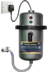 Ruchi World 1 Litres Light Weight ||Shock Proof||Rust Proof||Hot Water Portable Geyser Is Compact Instant Water Heater (Grey)