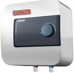 Sameer 10 Litres i Flo Glassline Storage Water Heater (White)