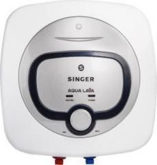 Singer 15 Litres Aqua Lava Storage Water Heater (White)