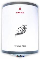 Singer 15 Litres Vesta Warm Storage Water Heater (White)