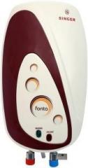 Singer 3 Litres Fonta_Instant_3L Instant Water Heater (Off White Brown)