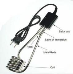 Smookyarora 1500 Watt High Quality RGIB 20 Copper Plated ID255 Shock Proof immersion heater rod (Water)