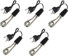 Smuf 250 Watt Pack of 5 Electric Mini Rod Coffee/Tea/Soup/Water/ Heater Boiler Shock Proof Immersion Heater Rod