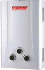 Spherehot 6 Litres Revera LPG Gas Water Heater (White)