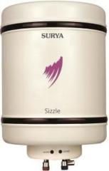 Surya 10 Litres Sizzle Storage Water Heater (White, Black)