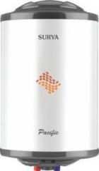 Surya 15 Litres Pacific Storage Water Heater (White, Black)