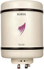 Surya 25 Litres Sizzle Storage Water Heater (Ivory, Black)