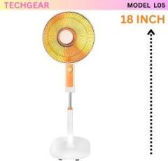 Techgear SH L05 Durable Premium Quality Made Heater is Perfect for Home and Office Fan Room Heater