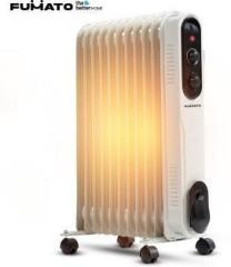 The Better Home 2200 Watt by Fumato Space Heater | Adjustable Thermostat | Oil Filled Room Heater