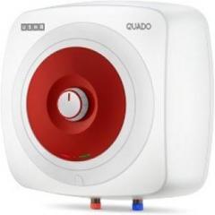 Usha 10 Litres Quado 10 ltr. Storage Water Heater (White, Red)