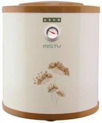 Usha 15 Litres Misty 15L Ivory Gold with Earth Leakage Circuit Breaker Storage Water Heater (Ivory Gold)