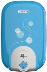 Usha 15 Litres SWH AQUAGENIE 15L MOONFLOWER SKY BLUE NEW Storage Water Heater (SKY BLUE)