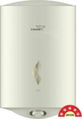 V guard 15 Litres Victo 15 Litre with Free Installation & Flexi Pipes Storage Water Heater (5 Star, White)