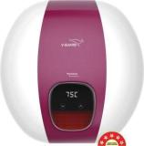 V guard 25 Litres Pebble Shine Smart 25L with Free Installation & Flexi Pipes Storage Water Heater (Grape Red, White)